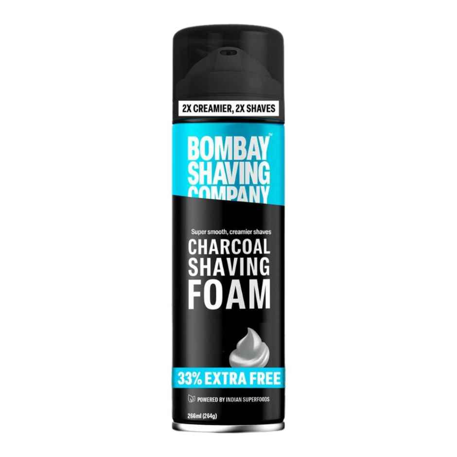 Bombay Shaving Company Charcoal Shaving Foam For Men