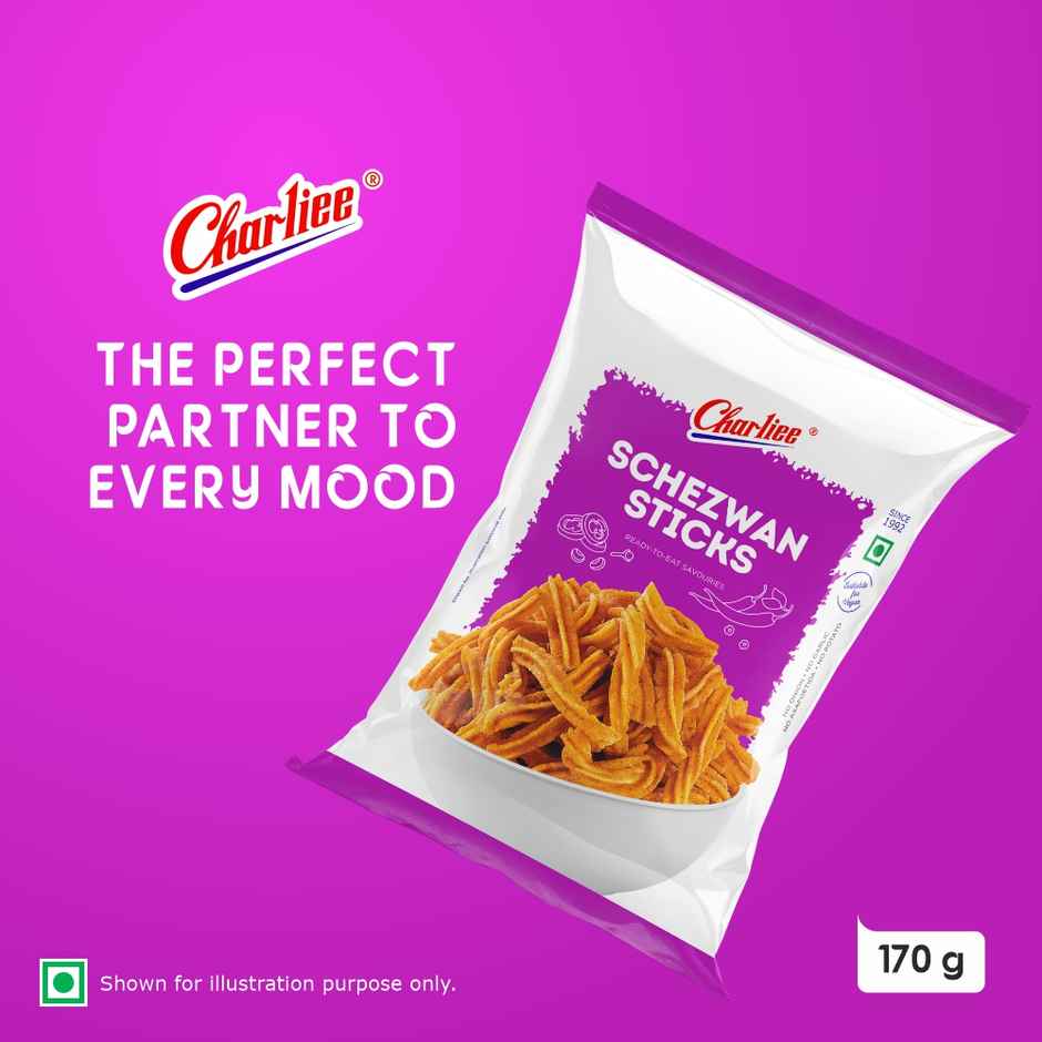 Charliee Schezwan Sticks | Spicy Snack Sticks