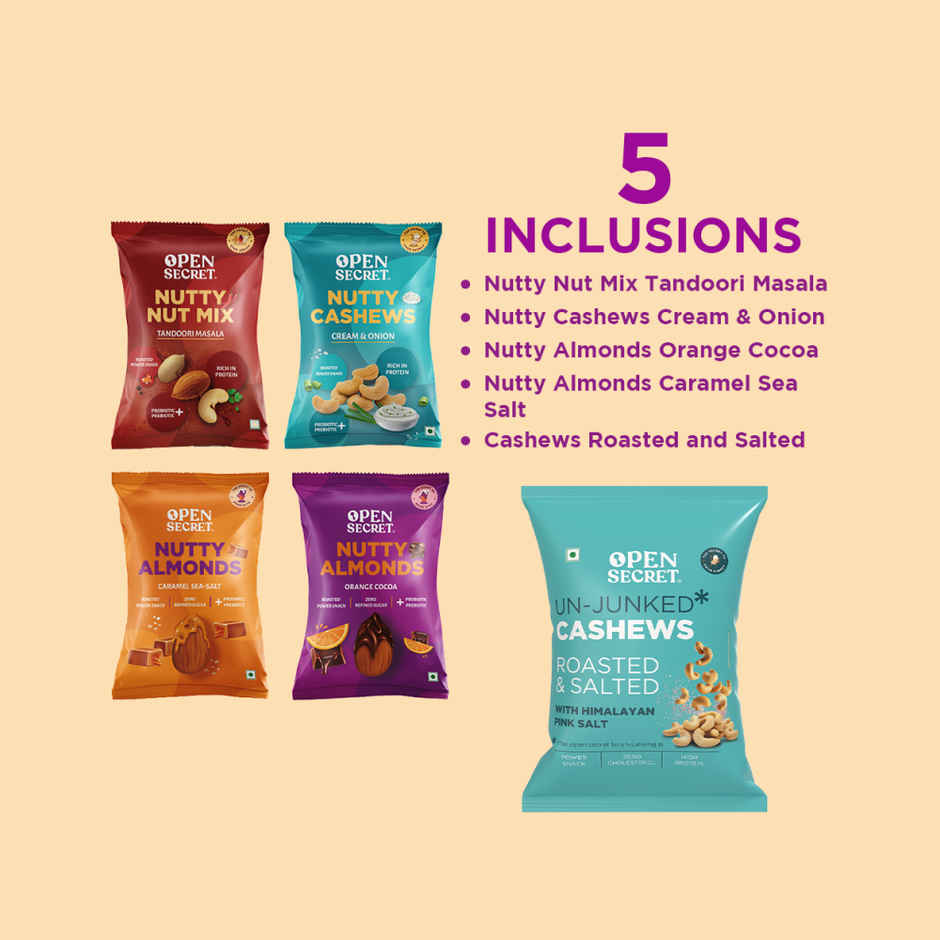 Open Secret Dry Fruit Gift Box | Healthy & Nutritious