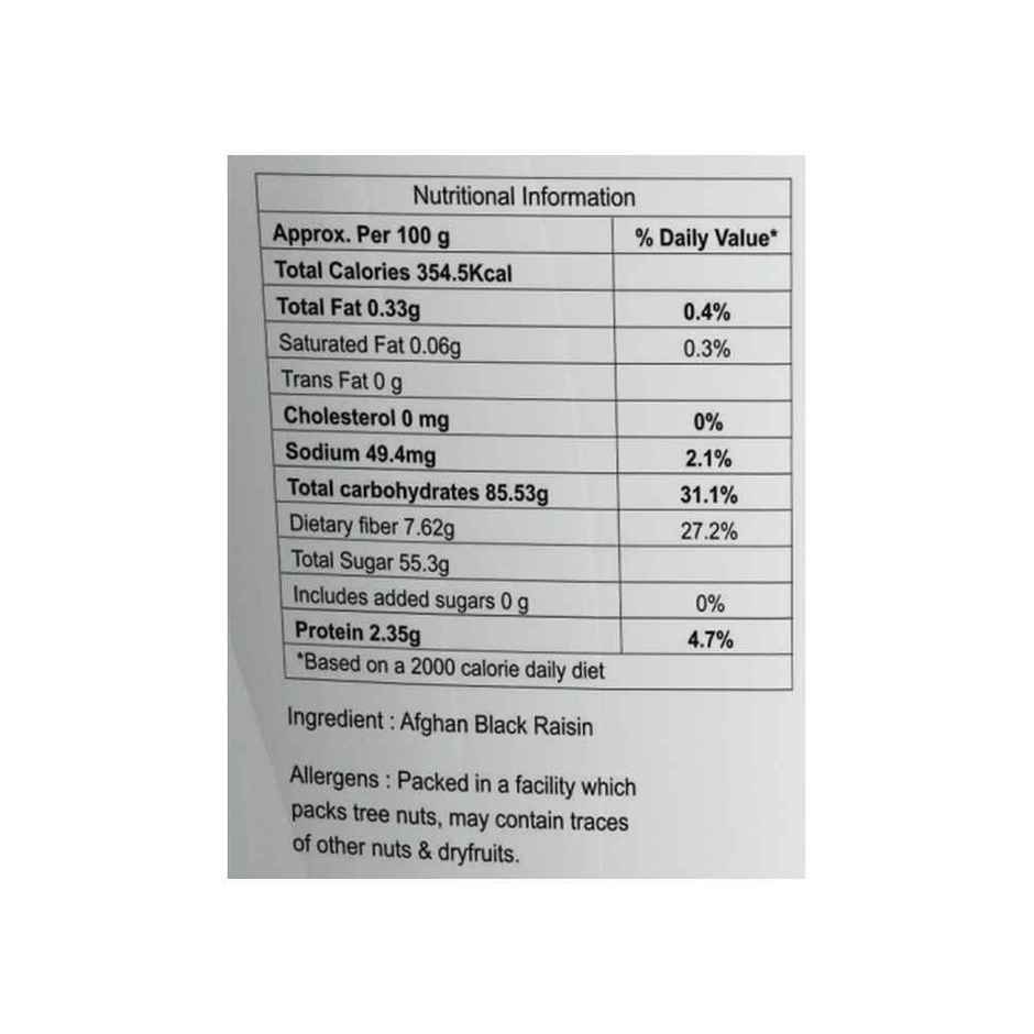 ProV Premium Black Raisins | Natural Seedless