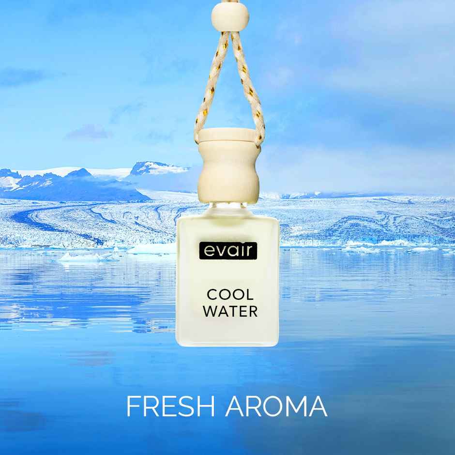 Evair Cool Water Hanging Car Air Freshener - 10 ml