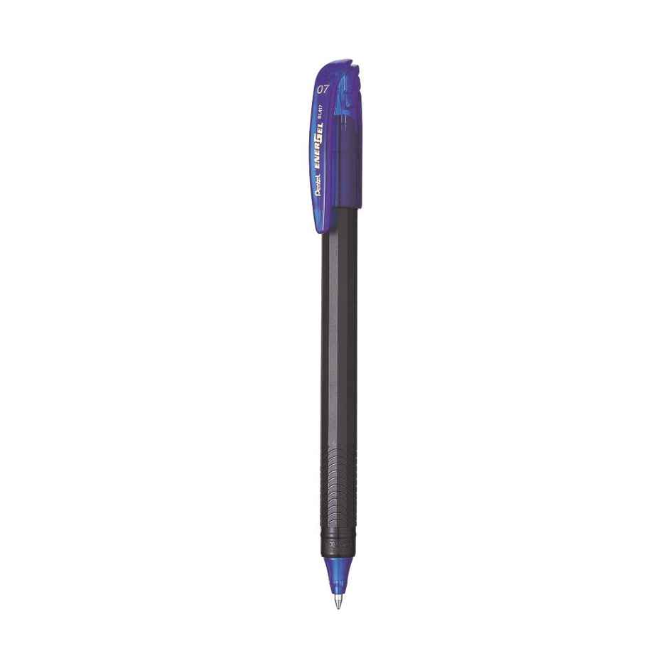 Pentel BL417 Energel Pack Of 8 Ink Black Red Blue Green Orange Pink Sky Blue Violet