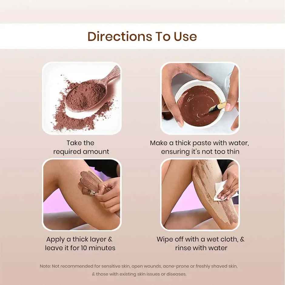 The Wellness Shop Chocolate Full Body Wax Powder