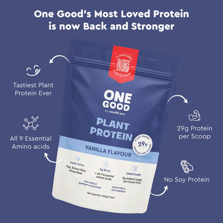 Nourish You Plant Protein - Vanilla