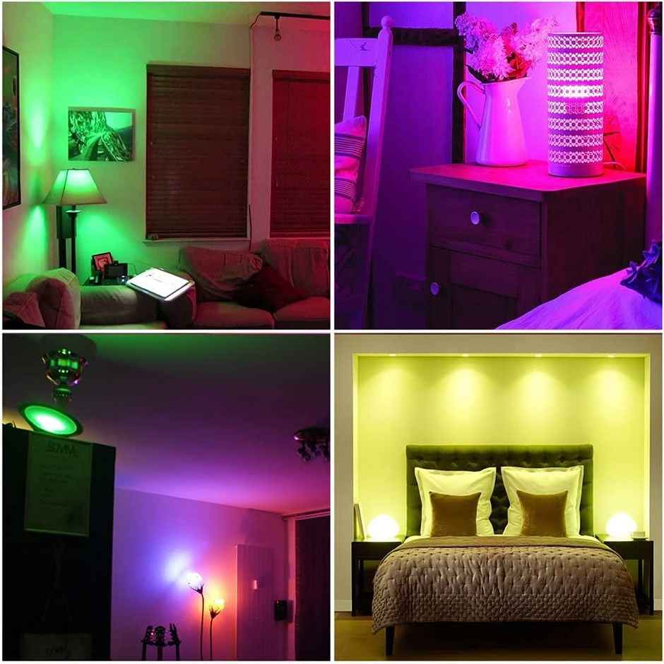 Desidiya Color Changing 5 W Led Bulb (With Bluetooth Speakers) | E27 Base Holder