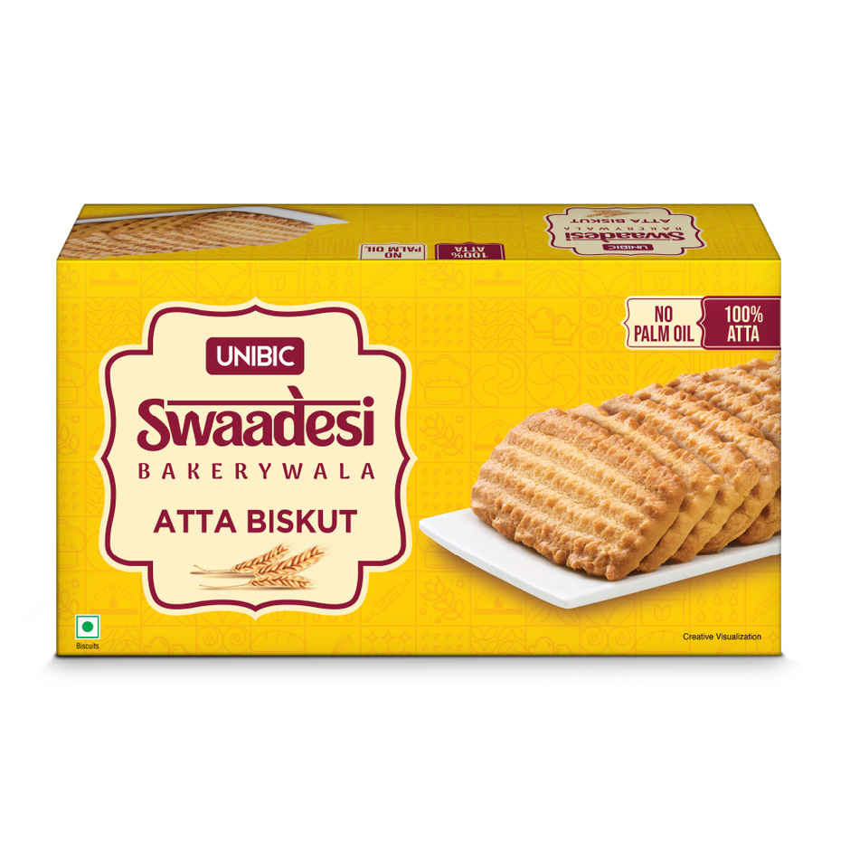 UNIBIC Swaadesi Atta Bakery Biscuits | No Maida And No Palm Oil