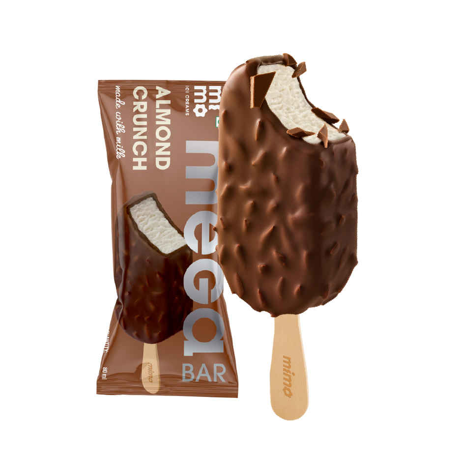 Mimo Mega Bar Almond Crunch Ice Cream