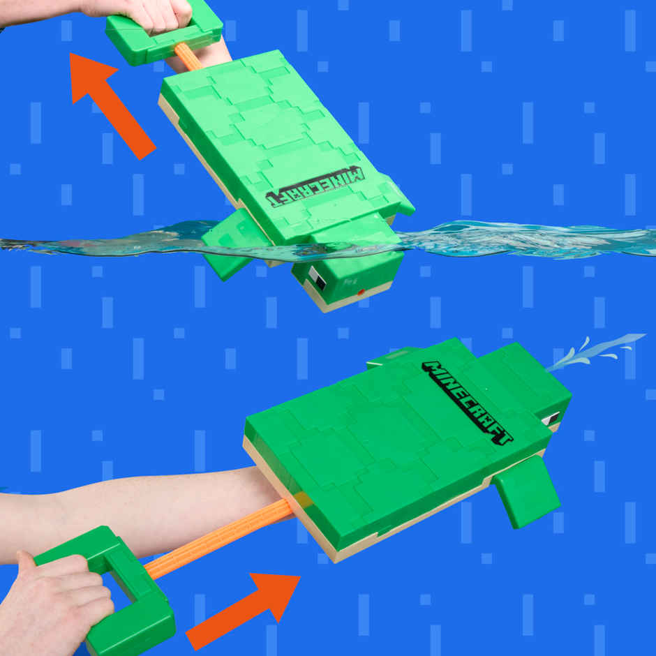Hasbro Nerf Super Soaker Minecraft Turtle
