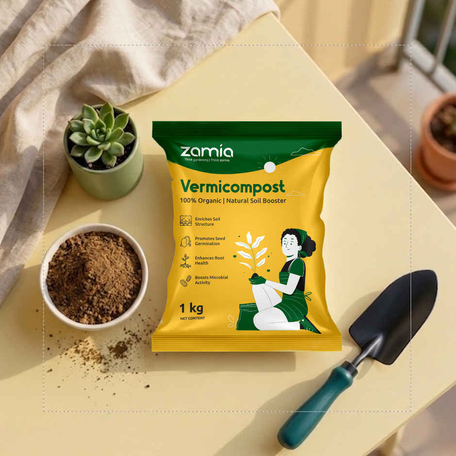 Zamia Vermicompost | Organic Compost & Soil Fertilizer for Plants | By Nurturing Green