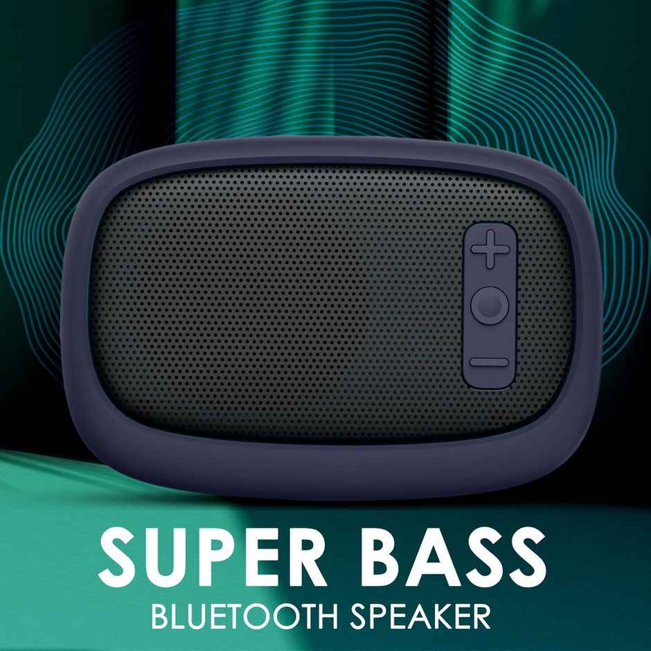 itel IBS21 3W Super Bass Bluetooth Speaker | FM | Compact Design | BT 5.0 | Blue