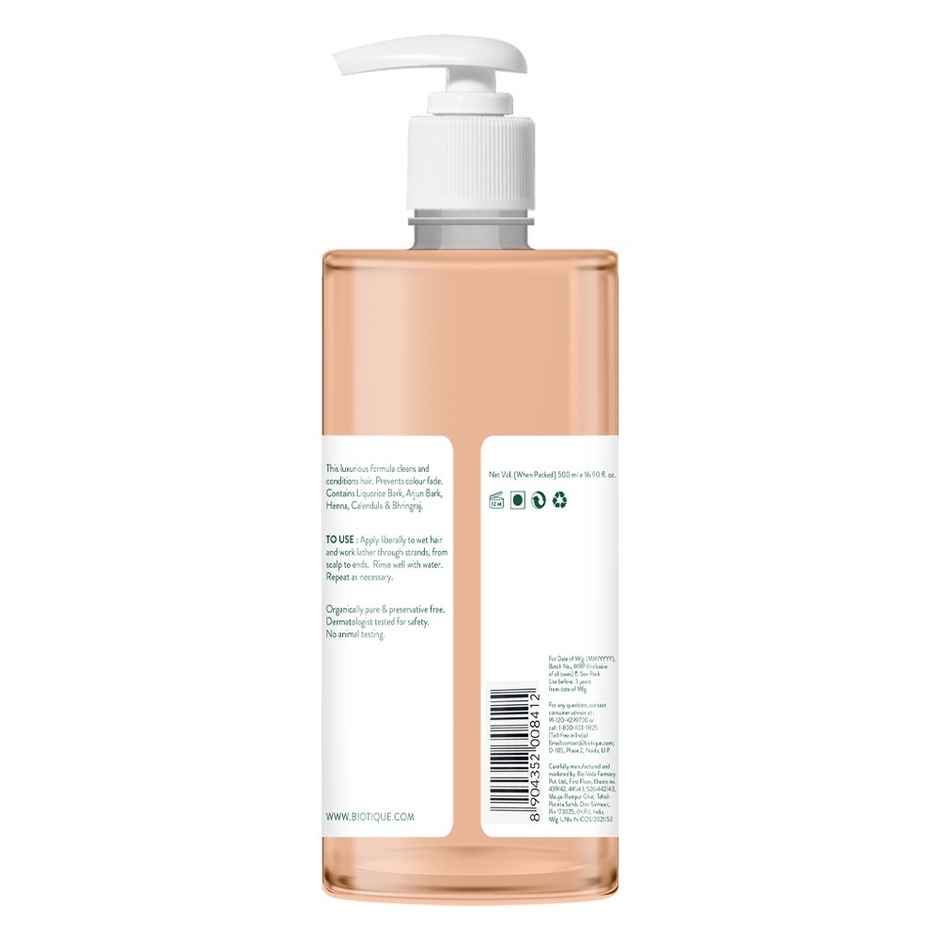 Biotique Fresh Henna Color Protect Shampoo And Conditioner