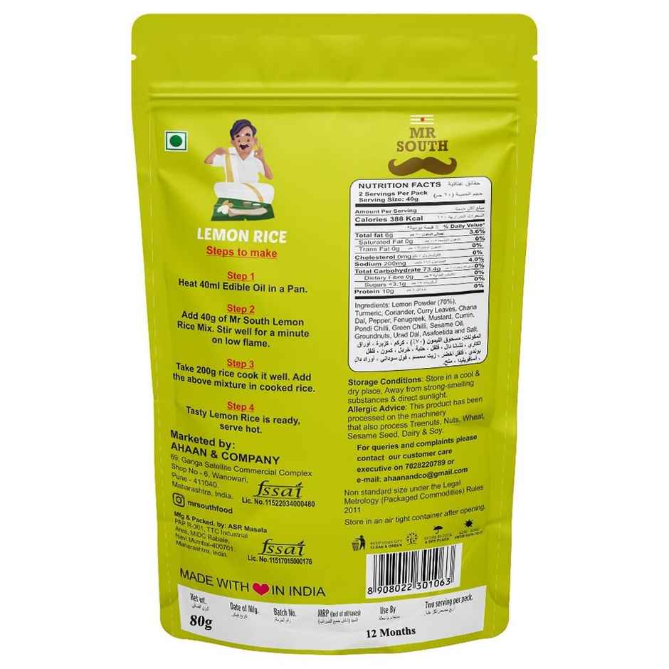 Mr South Lemon Rice Mix