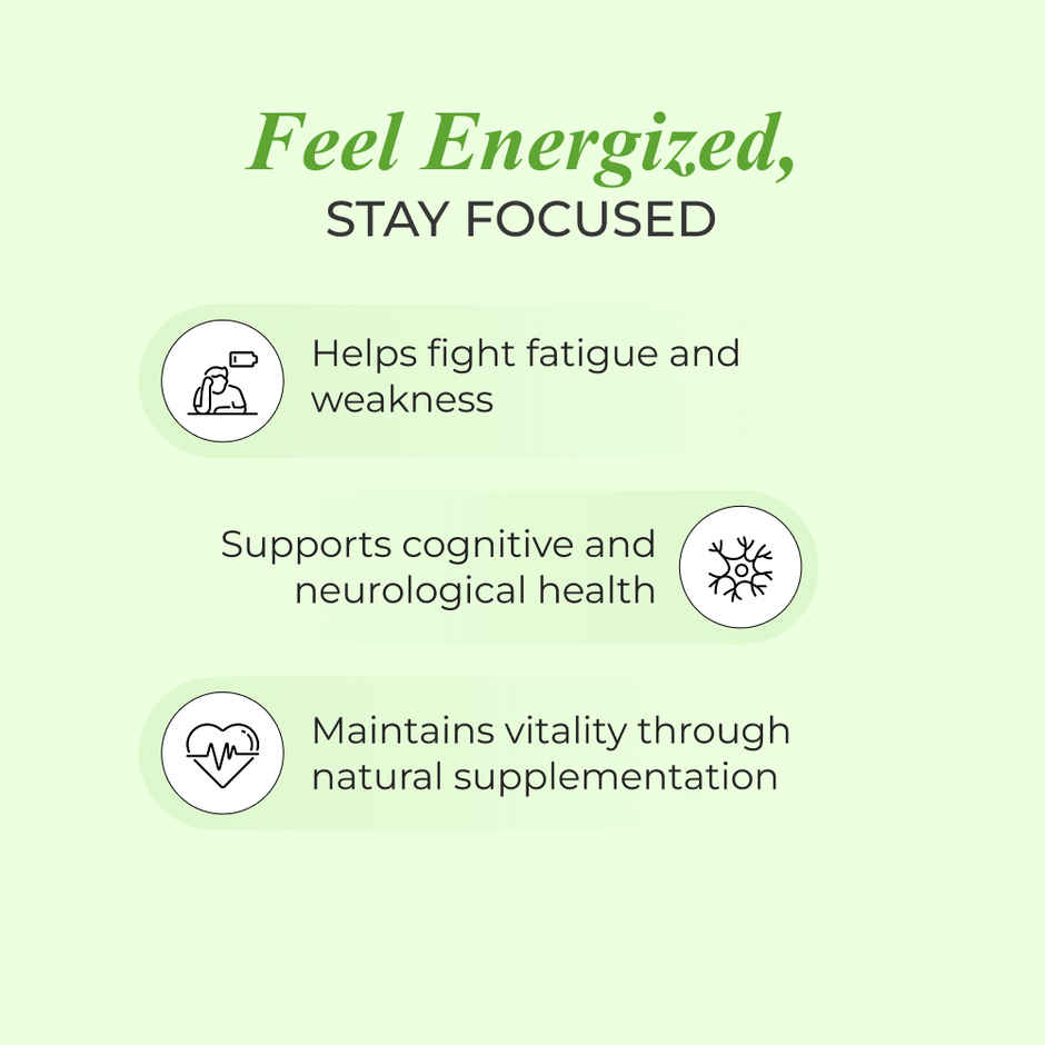 Patanjali Nutrela Vitamin B12 Natural Capsules
