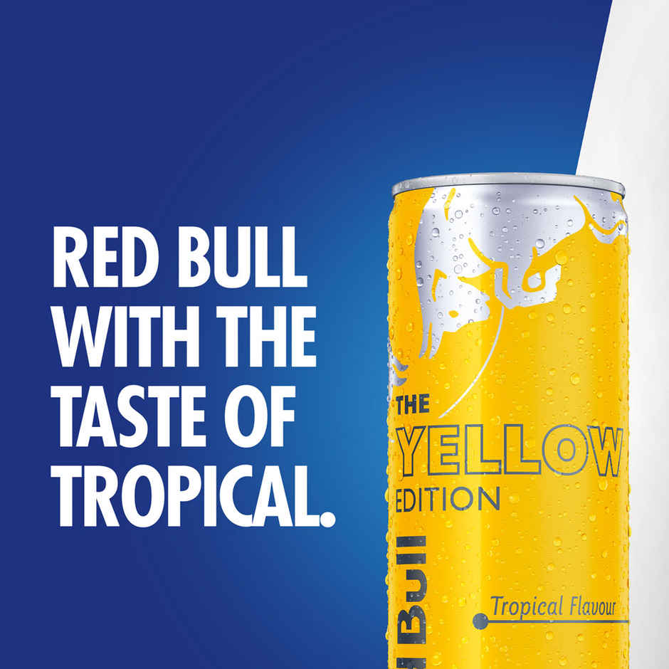 Red Bull Yellow Edition Energy Drink Combo