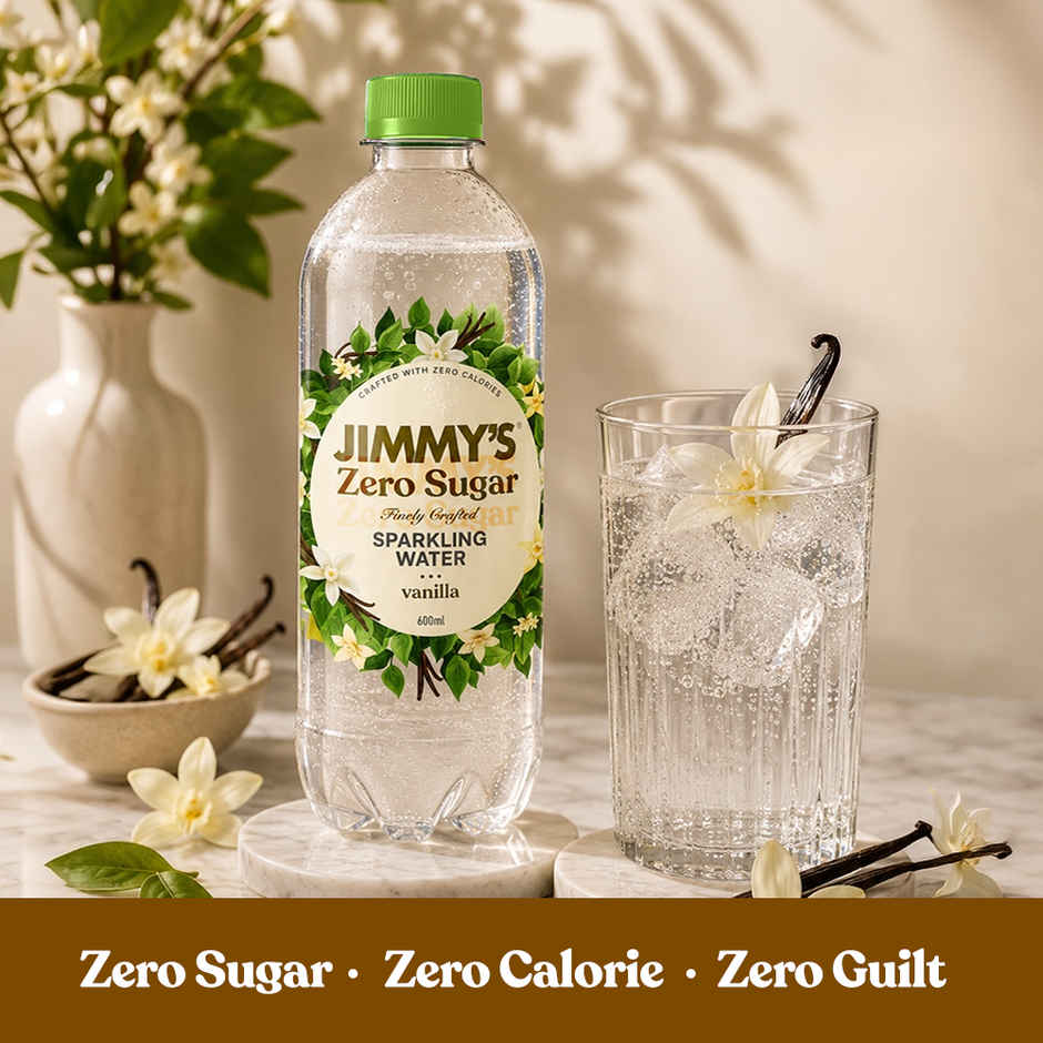 Jimmy's Zero Sugar Vanilla Sparkling Water