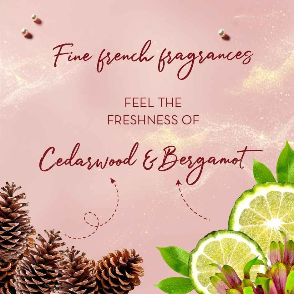 Camay Natural International Soap | with Cedarwood & Bergamot | Buy 2 Get 1 free