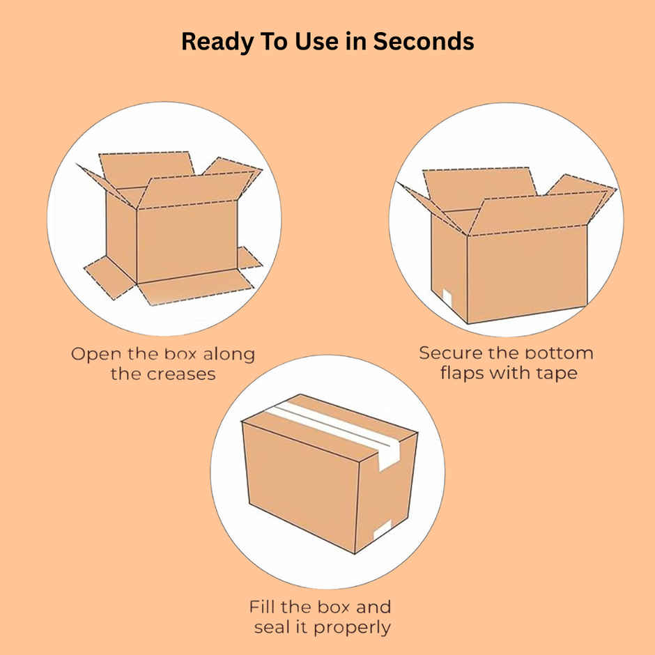Se7en 5Ply Cardboard Boxes | 18x12x12 Inches