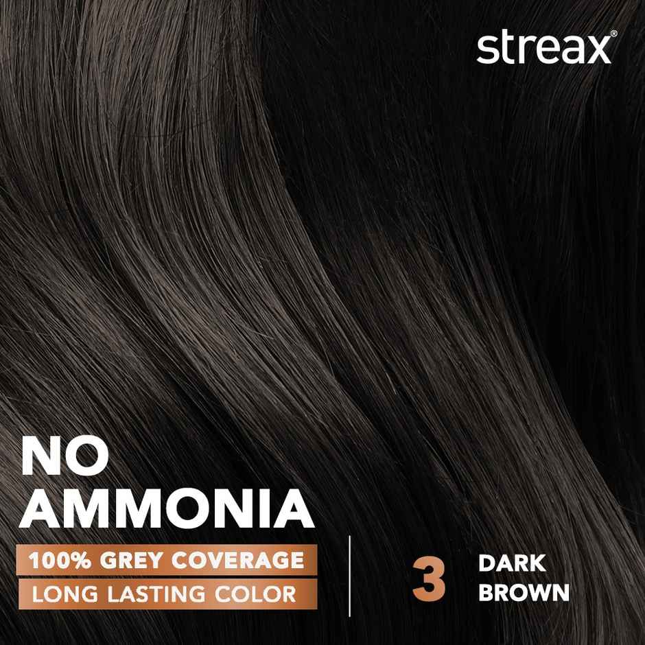 Streax Cream Hair Colour Dark Brown