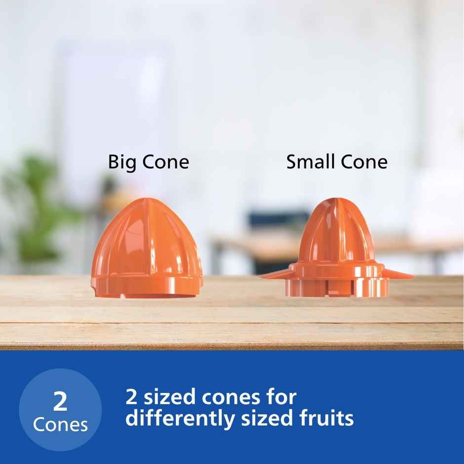 Philips Citrus Press Juicer HR2799/00 | 25W - Black & Transparent