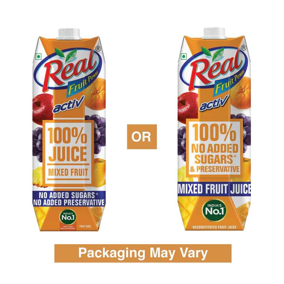 Dabur Real Activ Mixed Fruit Juice | Fruity & Refreshing