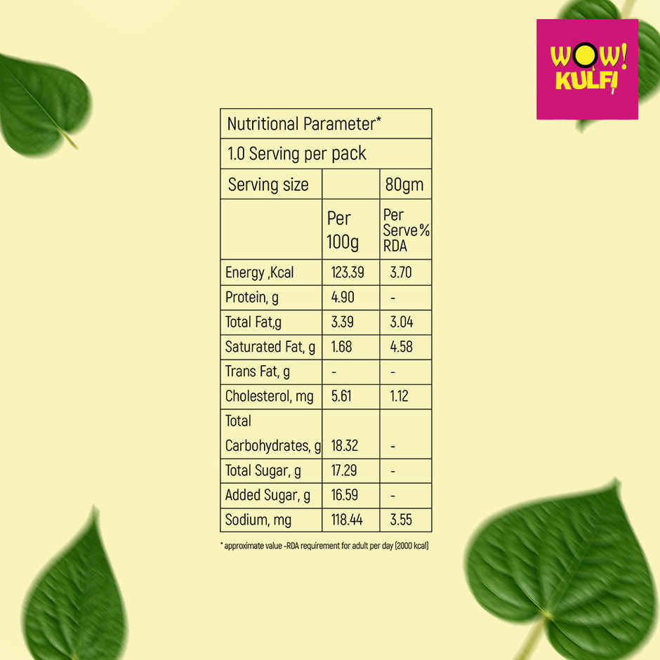 Wow! Paan Kulfi | Flavours of Nostalgia