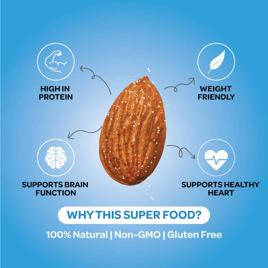 Bazana Premium Roasted & Salted 100% California Almonds