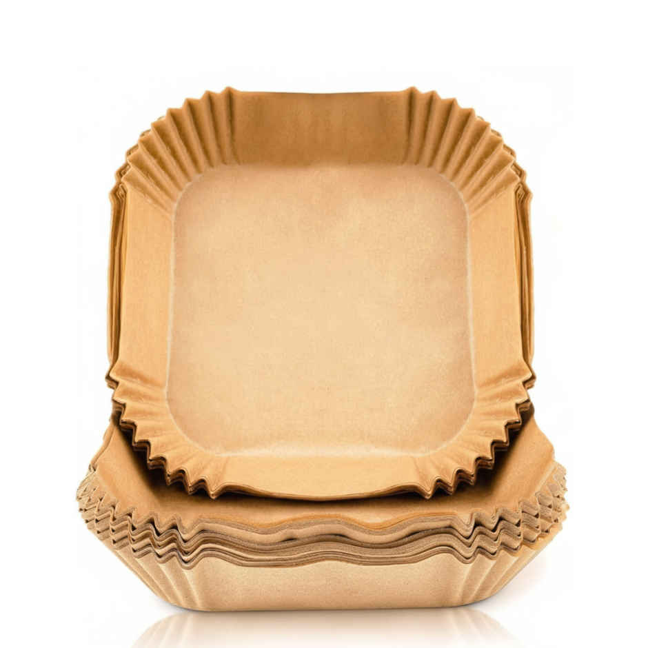 SE7EN Square Air Fryer Disposable Paper Liners Small