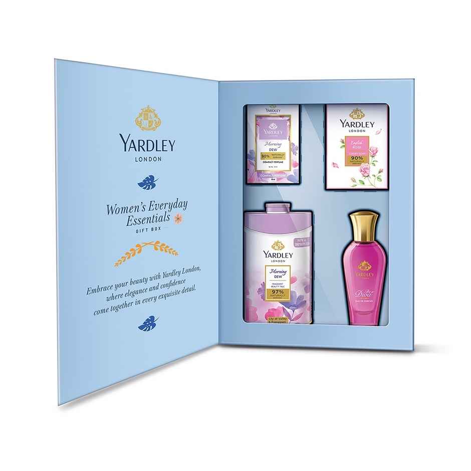 Yardley London Luxury Essentials Gift Sets For Women - Pack Of 4