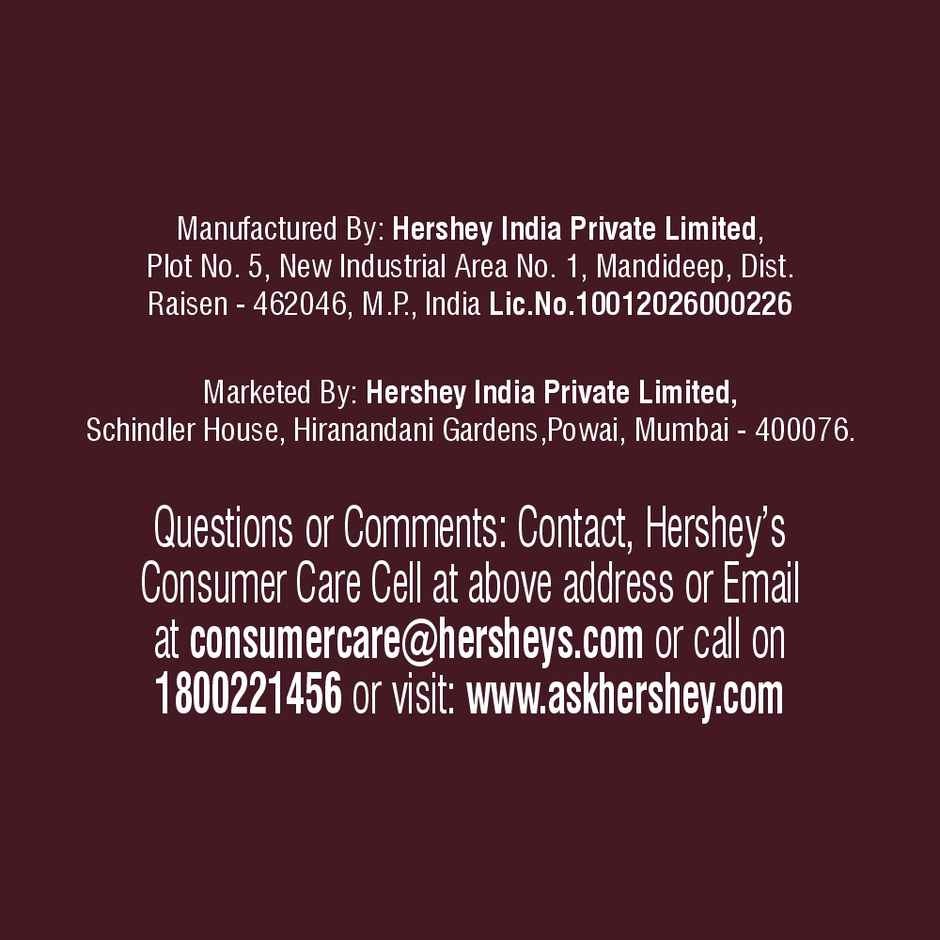 Arun Chocolate Flavoured Ice Cream Tub (500ml) & Hershey'S Chocolate Syrup | Topping Sauce (180g) Combo