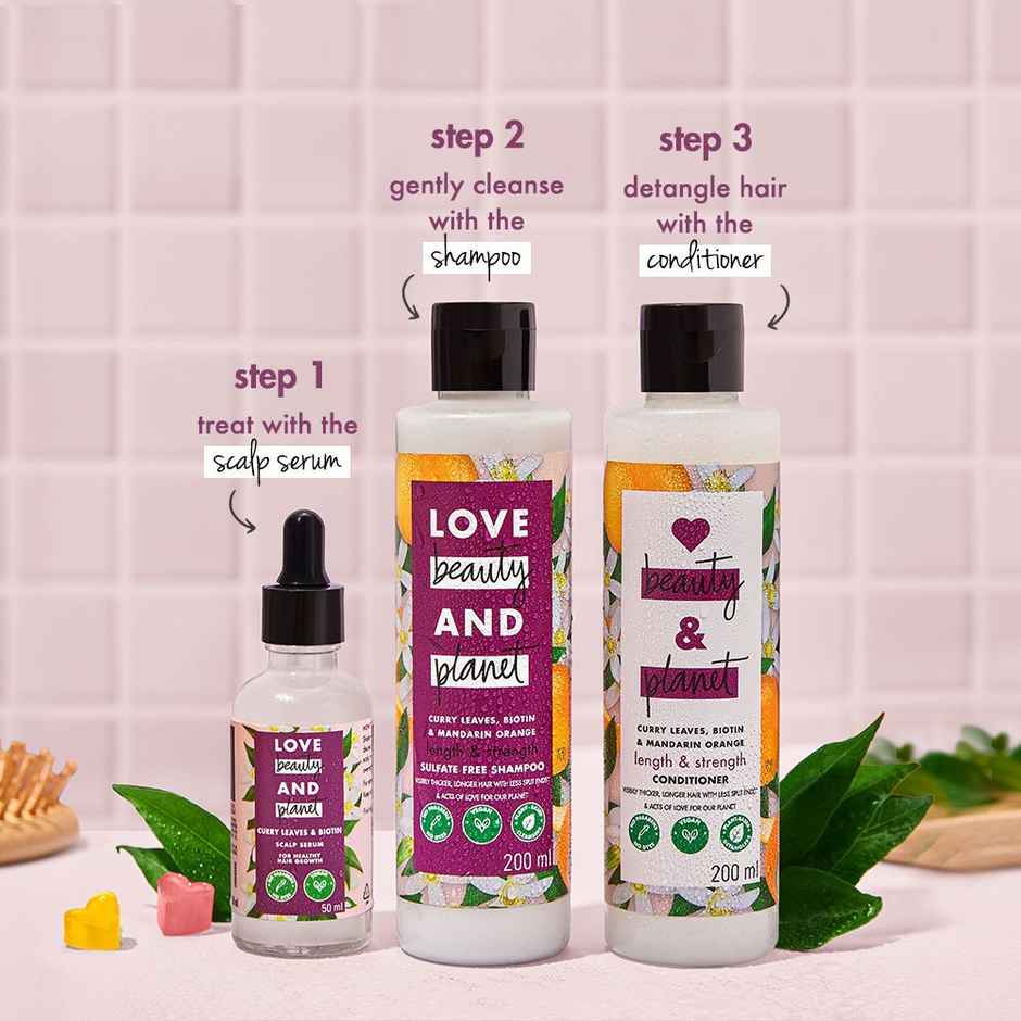 Love Beauty & Planet Curry Leaves & Vegan Biotin Hair Growth Scalp Serum