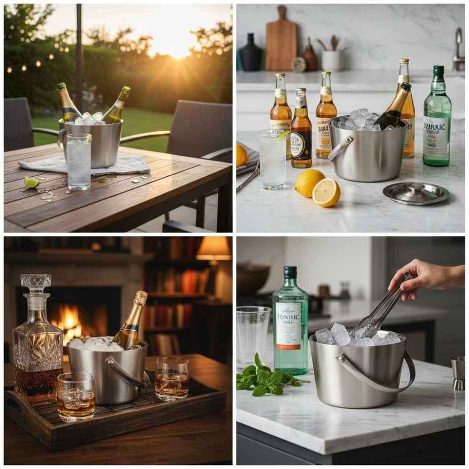 Se7en Ice Bucket Matte | Bar Accessory
