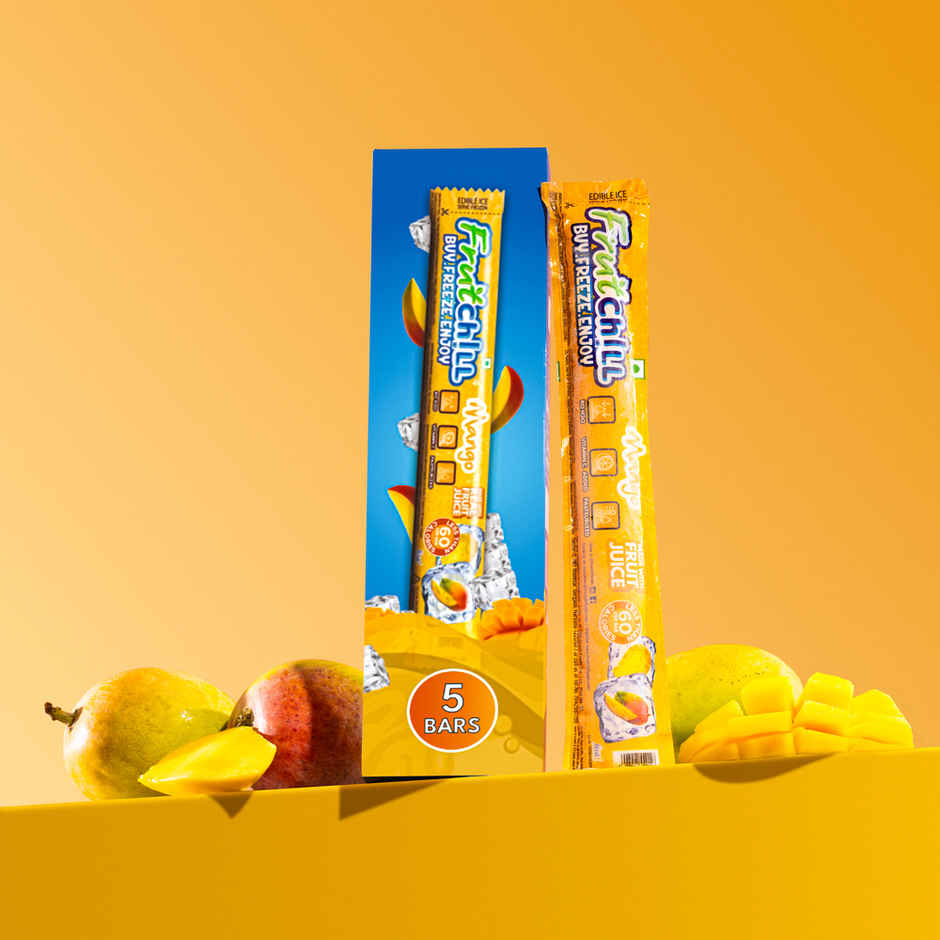 Fruitchill Mango Ice Pops/ Frozen Juice Bars
