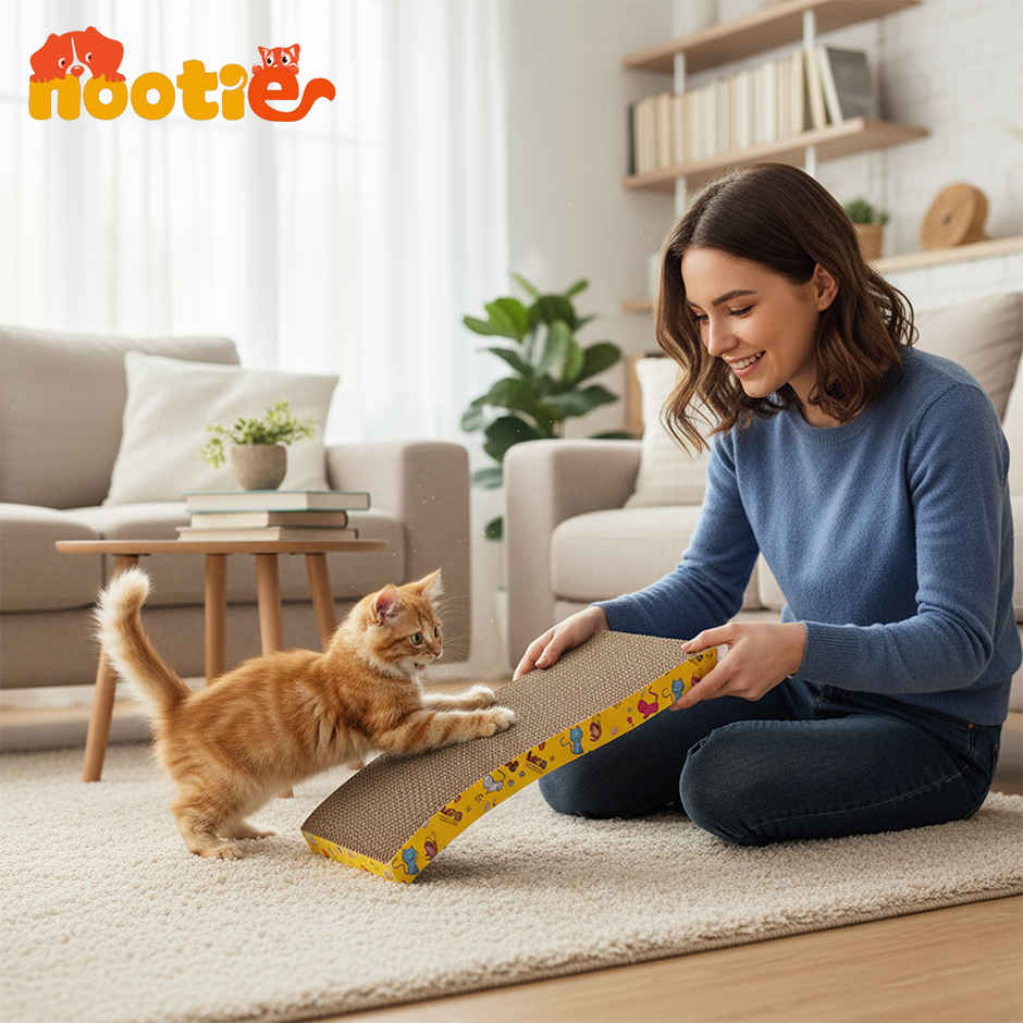 Nootie Cat Scratcher | Durable Scratching Board for Indoor Cats