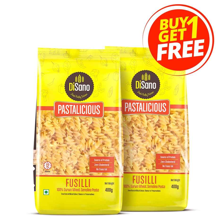 Disano Fusilli Pasta, Durum Wheat, No Maida