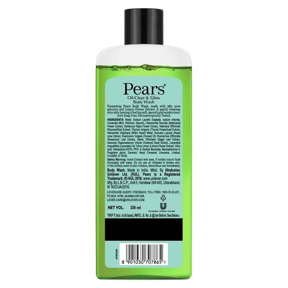 Pears Oil Clear & Glow Shower Gel