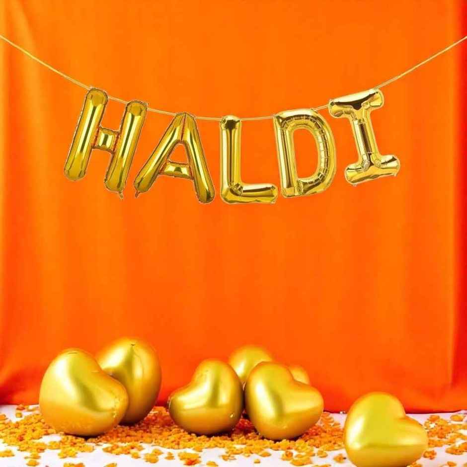 Haldi Ceremony Decoration Kit | Let's Vybe
