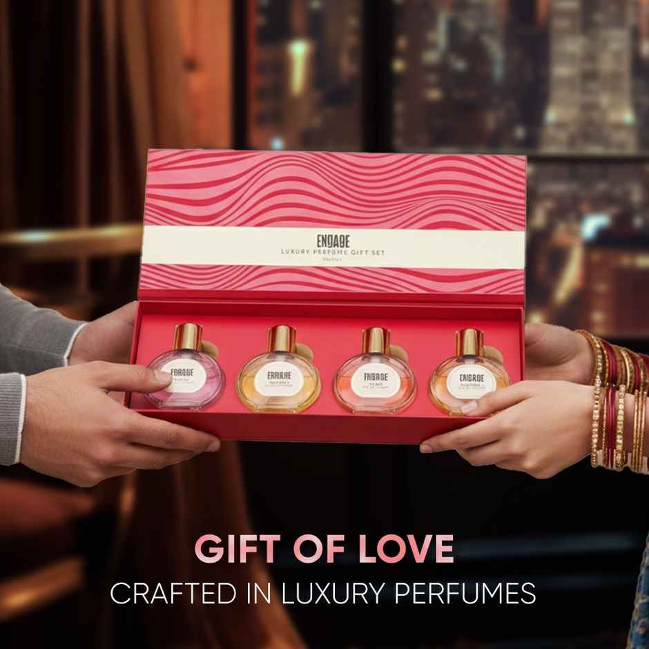 Engage Gift Assorted Luxury Perfume Set for Men & Women | 4 Unique EDPs| Couple Combo