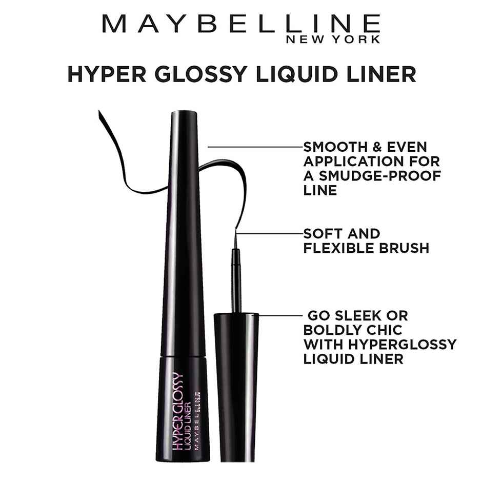 Maybelline Hyperglossy Liquid Eyeliner, Black