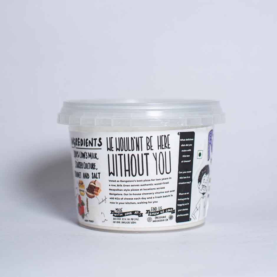 Brik Oven Whey Ricotta Cheese