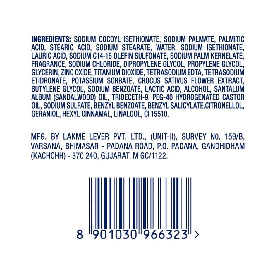 Dove Sandalwood Bar For Glowing Skin With Natural Origin Sandalwood & Saffron