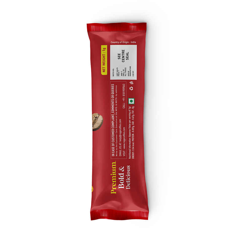 Rage Classic Instant Coffee Powder Sachet