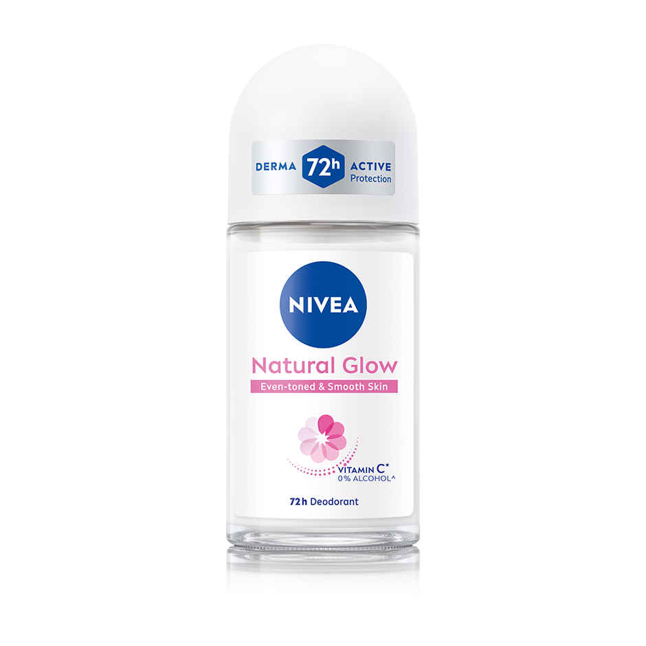 Nivea Natural Glow Even-toned & Smooth Skin 72h Protection Roll On