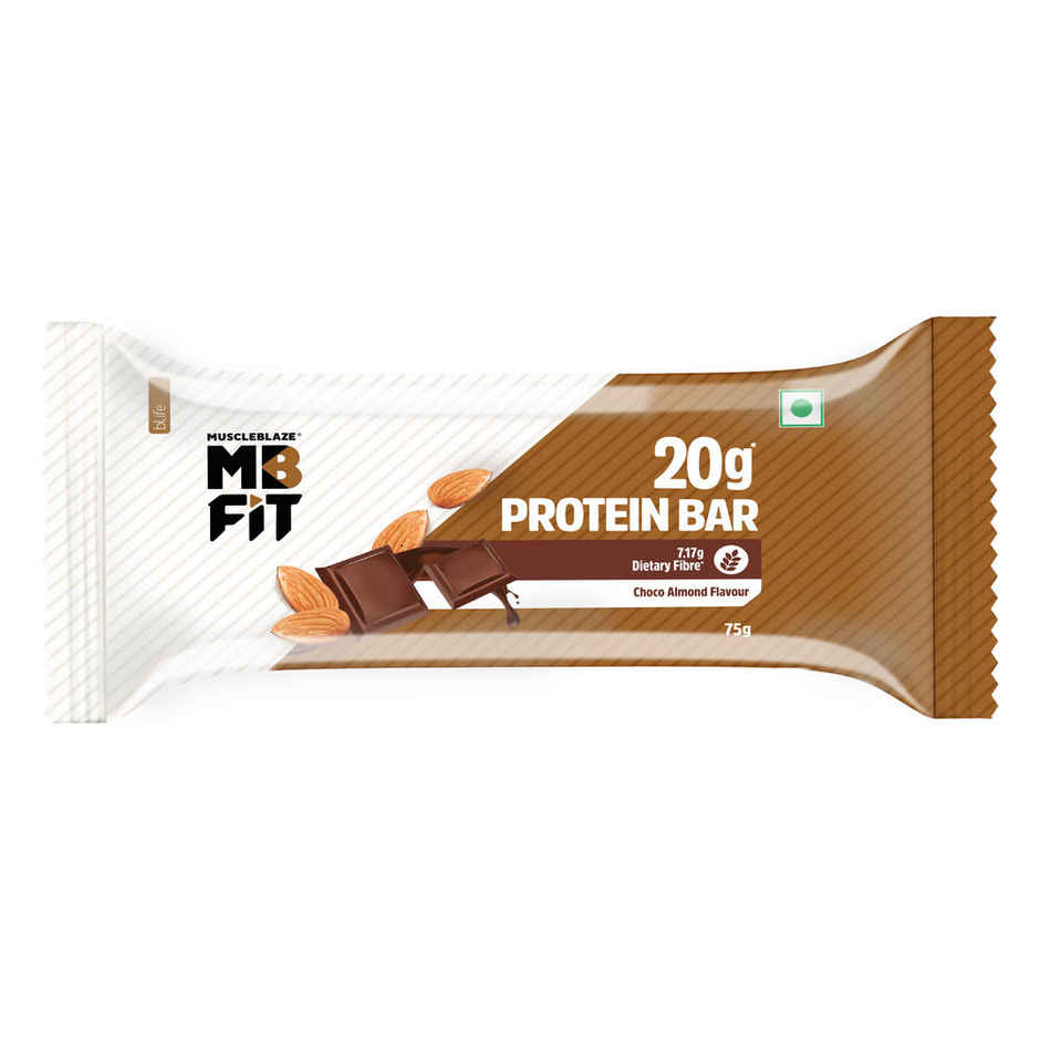 MuscleBlaze 20g Protein Bar (Choco Almond)