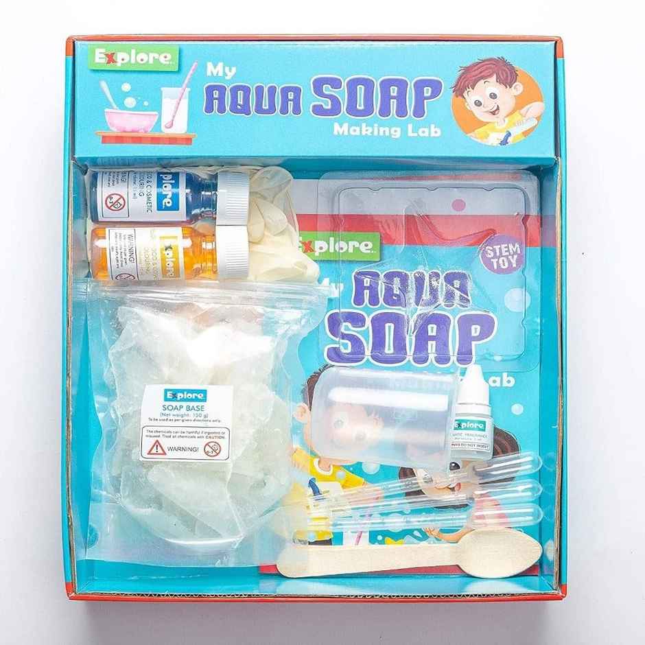 Hamleys Explore My Aqua Soap Making Lab Science Kits for Kids