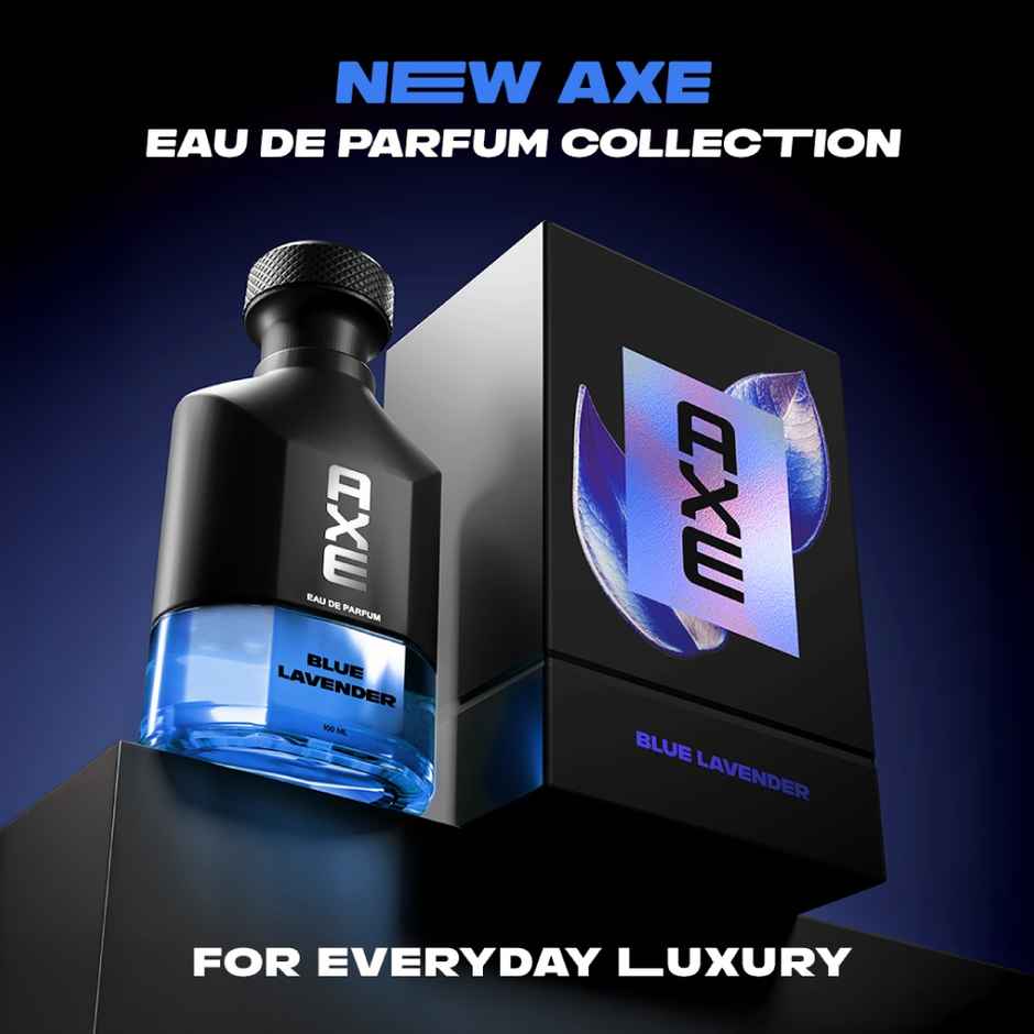 Axe Premium Luxury Perfumes | Blue Lavender 12 hours long lasting Fragrance