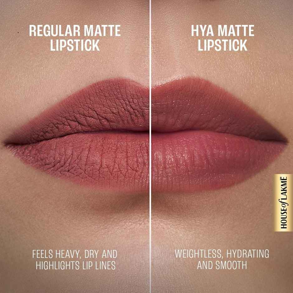 Lakme 9to5 Hya Matte Lip Liquid + Hyaluronic Acid | Meetup Mauve