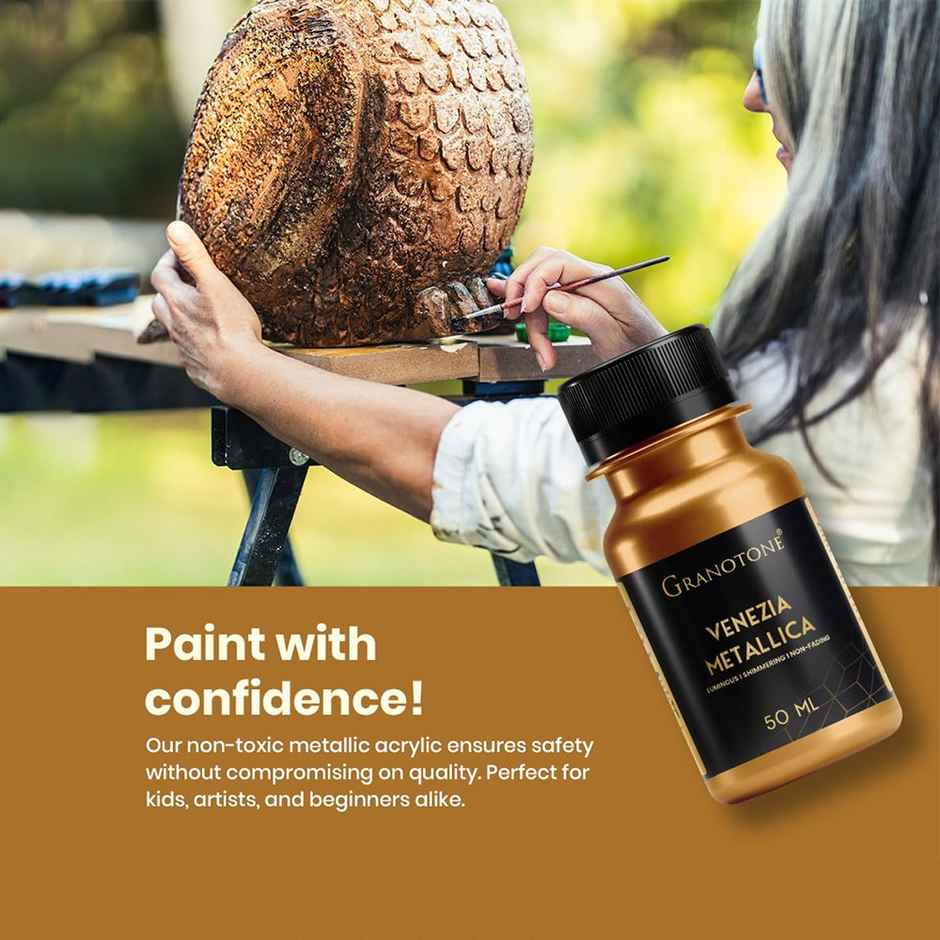 Granotone Venezia Metallica Acrylic Color | Bronze