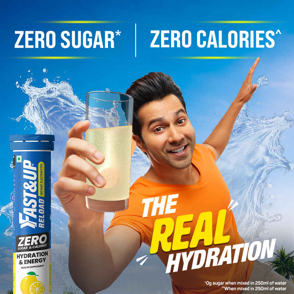 Fast&Up Reload Zero Sugar Instant Hydration Drink Lime Lemon