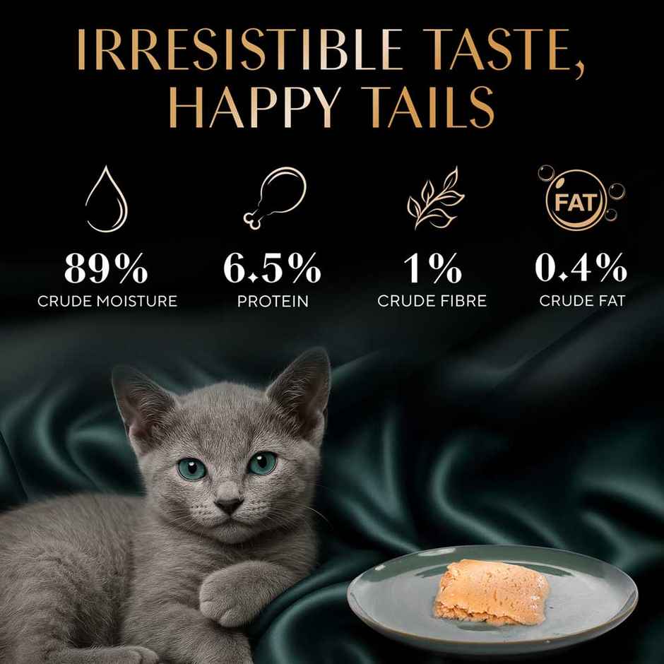 Sheba Fine Kitten Chicken Premium Loaf Wet Cat Food