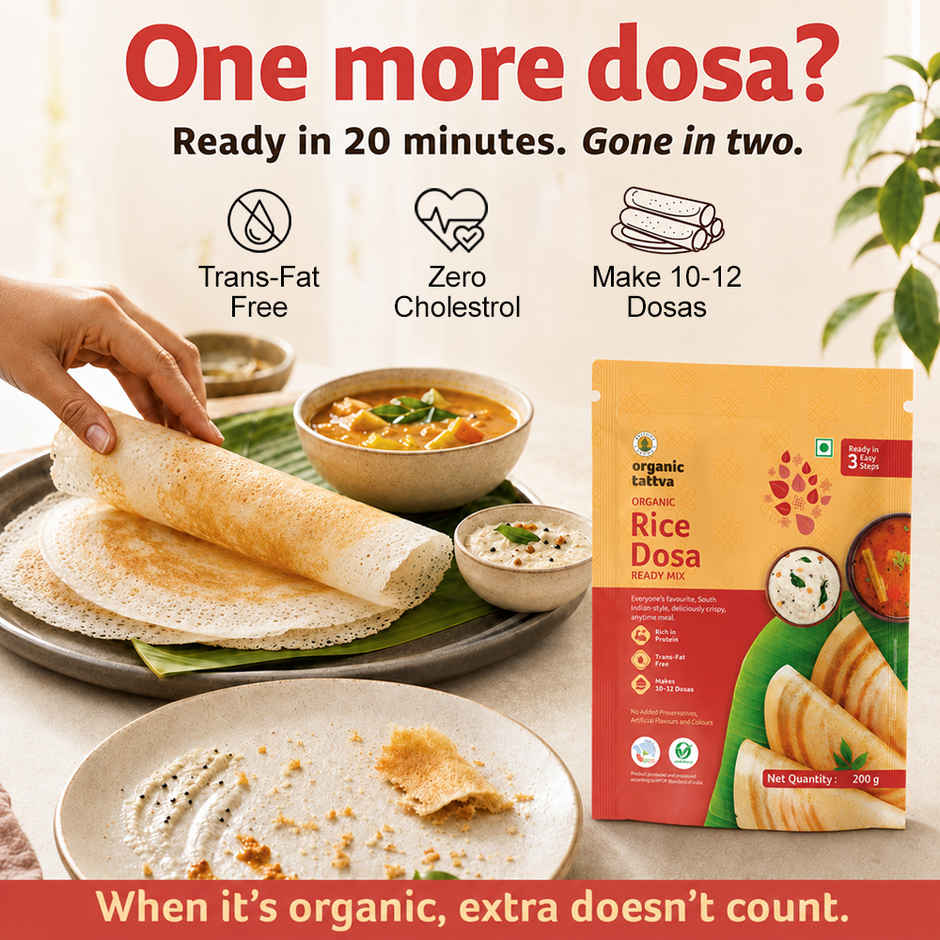 Organic Tattva Rice Dosa Ready Mix